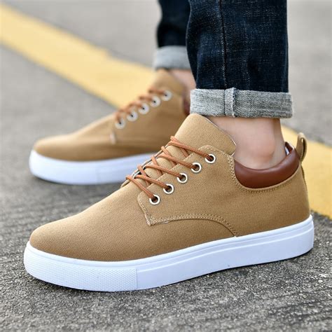 mens canvas sneakers